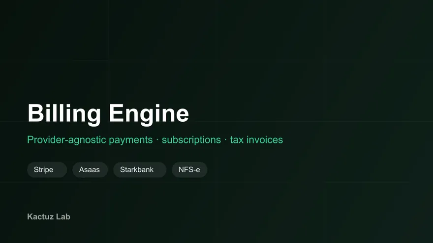 Billing Engine case study cover